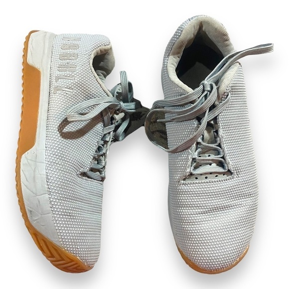 NoBull Men’s Gum Trainer Sneaker Arctic Gum Sz 9 Gray - Picture 1 of 7